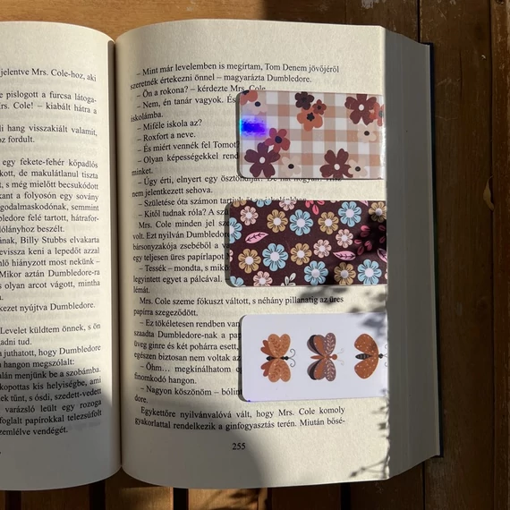 Őszi könyvjelzők (holografikus) 