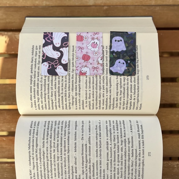 Szellemes könyvjelzők (holografikus)